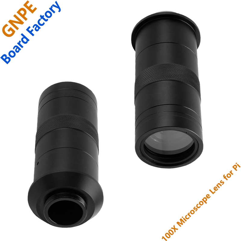 Raspberry Pi Hq Camera Microscope Lens - 100X Industrial Microscope Lens C/CS Mount