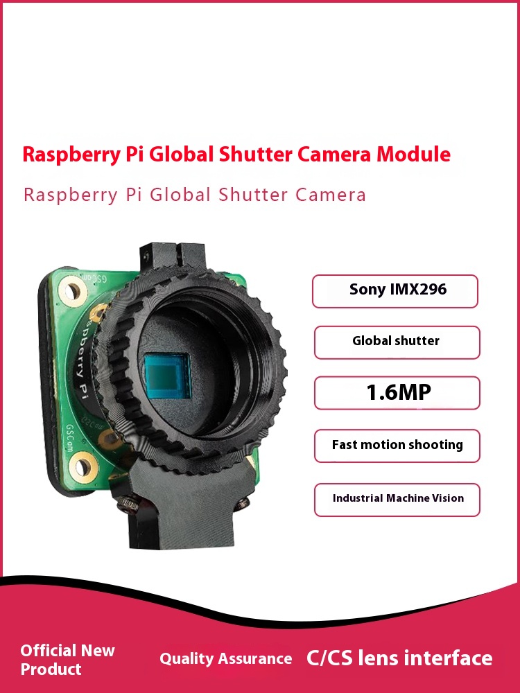 1.6MP Premium Global Shutter C - Raspberry Pi Global Shutter Camera Imx296 review and price